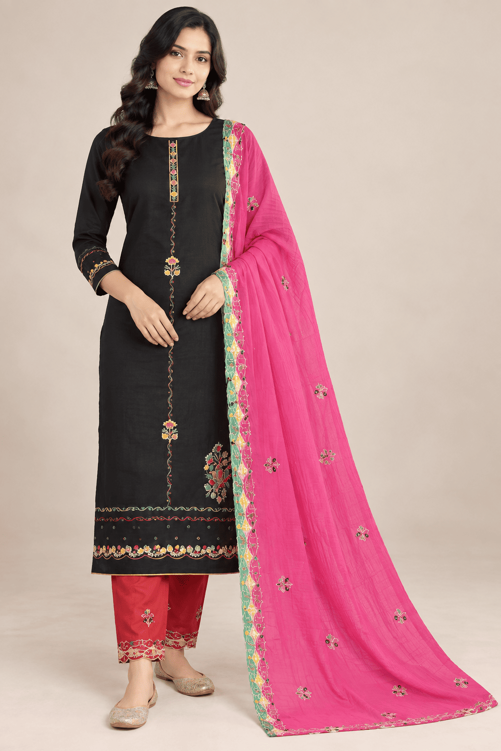 BLACK CONTRA JAAM SUIT