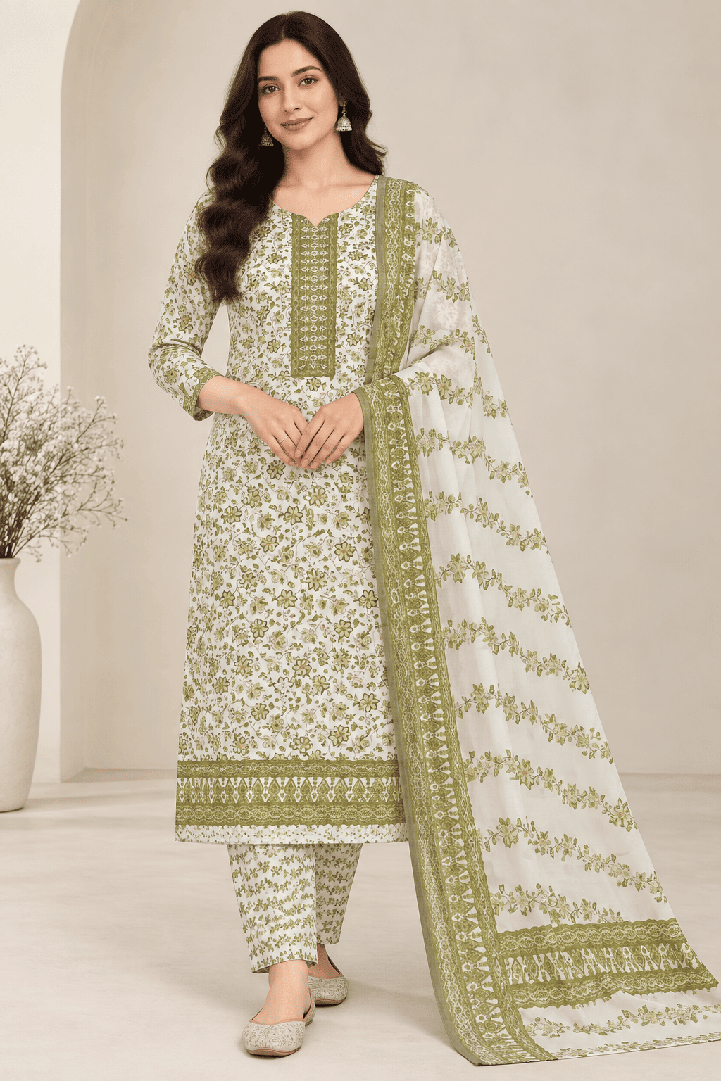 MAA AMBEY TEXTILES RUHANI PASHMINA SUIT SHAWL DUPPTTA (1)